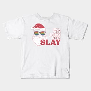 Santa Slayyyyyyy Kids T-Shirt